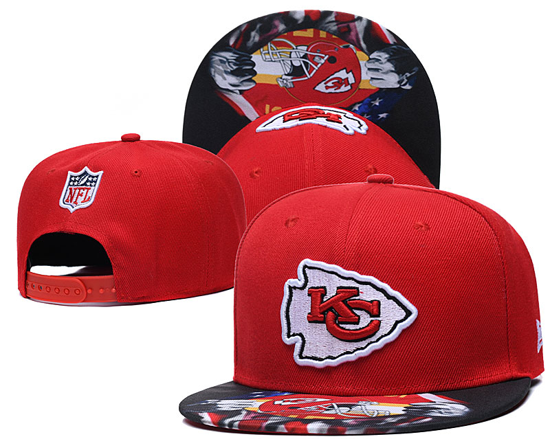 2021 NFL Kansas City Chiefs hat GSMY->->Sports Caps